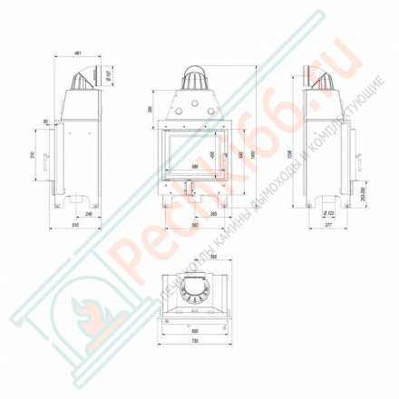 Стальная топка MBZ (Kratki)