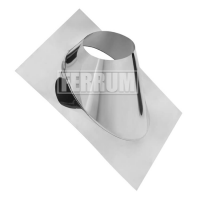 Крышная разделка угловая 30-45° (НЕРЖ-430/0,5) d-280 (Феррум)