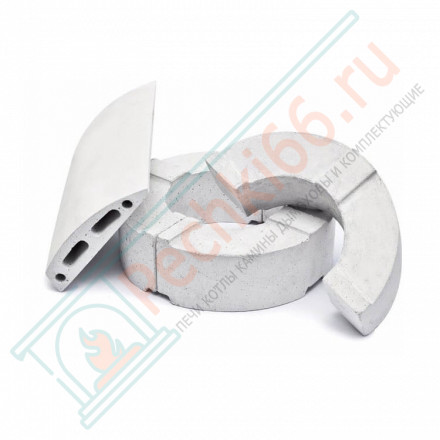 Печь-камин Delia Extra Ceramik, белая (Thorma)