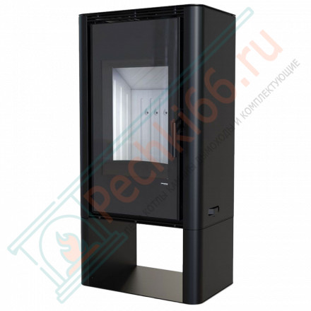 Печь-камин Solum Log, черная сталь (Defro-Home) 9кВт