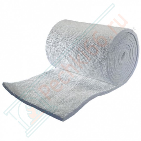 Одеяло огнеупорное керамическое иглопробивное Blanket-1260-64 610мм х 25мм - рулон 7300 мм (Avantex) в Кемерово