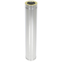 Сэндвич труба Термо ТТ-Р 1000 с хомутом (316-0.8/304-0.5) d-200/300 (ТиС Промо) Сэндвич труба Термо ТТ-Р 1000 с хомутом (316-0.8/304-0.5) d-200/300 (ТиС Промо)