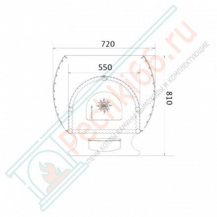 Банная печь Добрыня 2 (Царь-Печи)