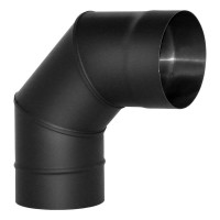 Отвод VBR 90º черный (НЕРЖ-439/0,8) d-180 (Вулкан)