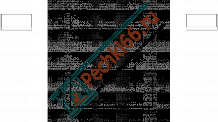 Стекло декоративное для биокамина DELTA/600 (Kratki)