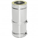 Труба телескоп Термо L300 – 450 ТТТ-Р с хомутом (310-0.8/304) d-200/300 (ТиС Энерго)