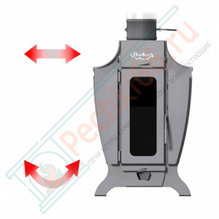 Отопительная печь Stoker 150-C (Ермак) до 150 м3