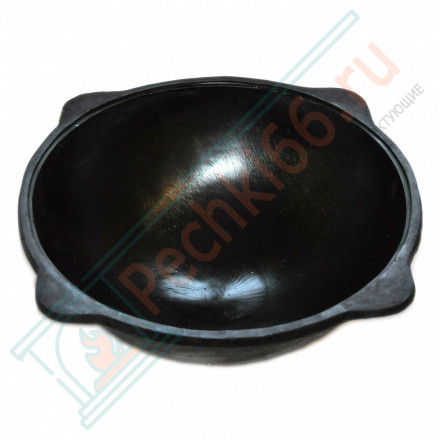 Узбекский казан с крышкой сковородой, плоское дно 12 л. (Наманган DAVR METALL)