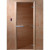 Дверь стеклянная для бани, бронза прозрачная, 1900х700 (DoorWood)