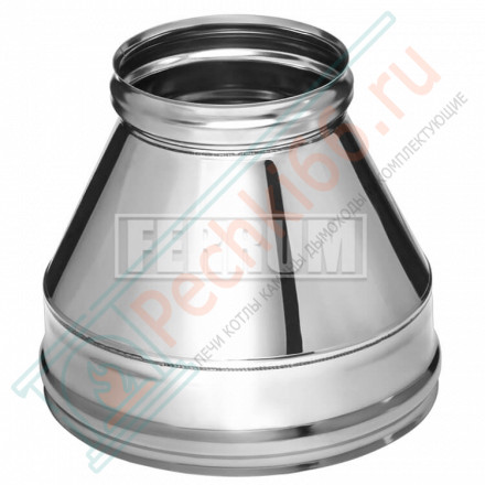 Сэндвич конус (НЕРЖ-430/0,5-НЕРЖ-420/0,5) d-150/210 (Ferrum GS)