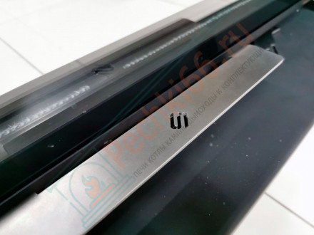 Каминная топка CFL 1000B левая, черный шамот (Stav)