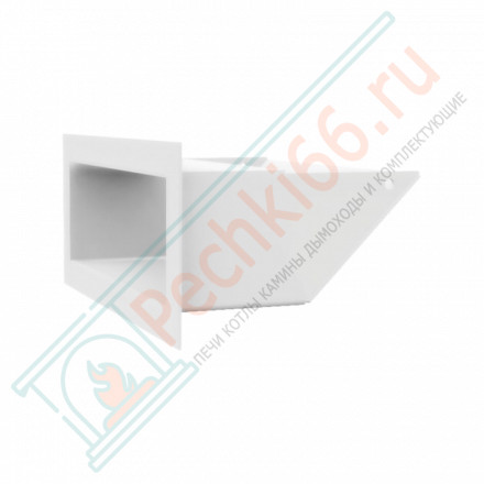 Решетка 9X20 белая LUFT/9/20/45S/B (Kratki)