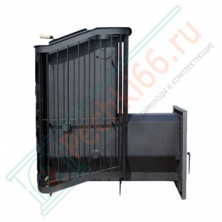 Банная печь Терма Каменка удлиненная топка, панорама (Варвара)