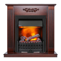 Каминокомплект Lumsden - Махагон коричневый антик с электроочагом Danville Black FB2
